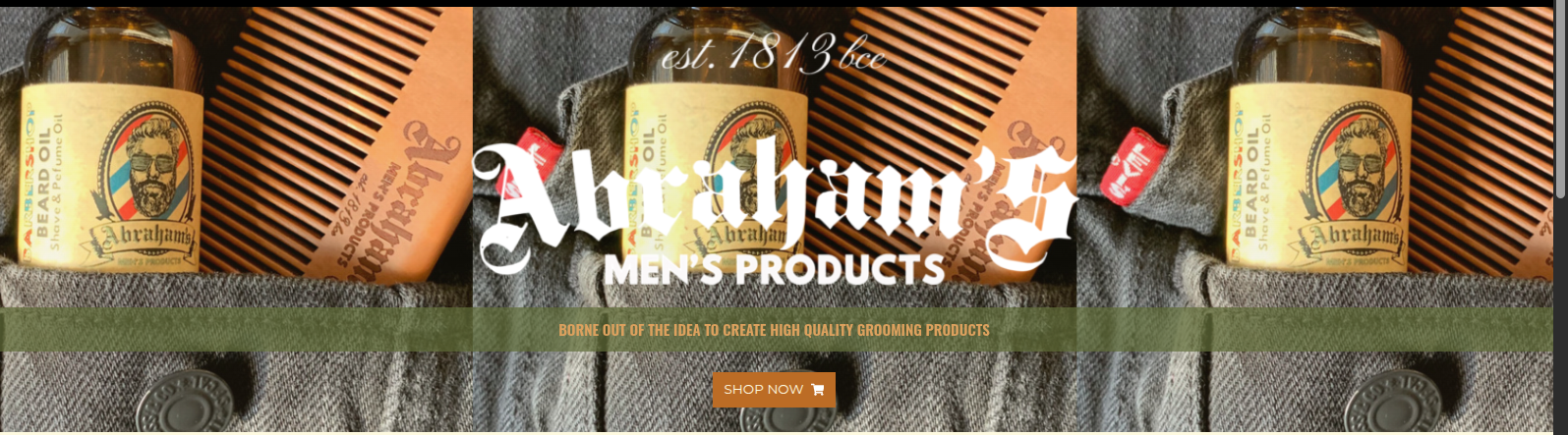 Abraham’s Men’s Products